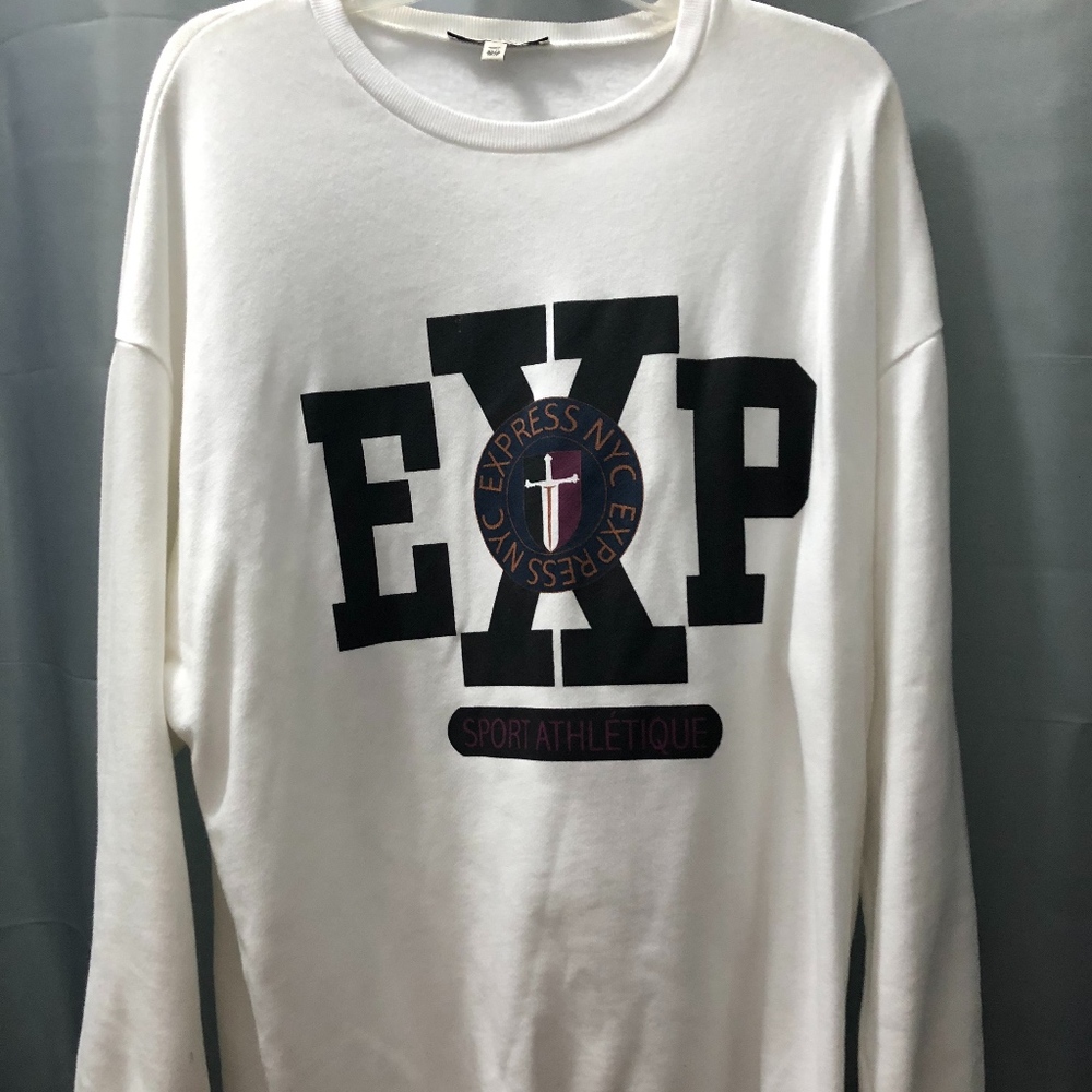 Express Oversized Logo Sweatshirt